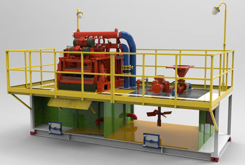 KAMS350 Trenchless Drilling Mud Recycling System for HDD