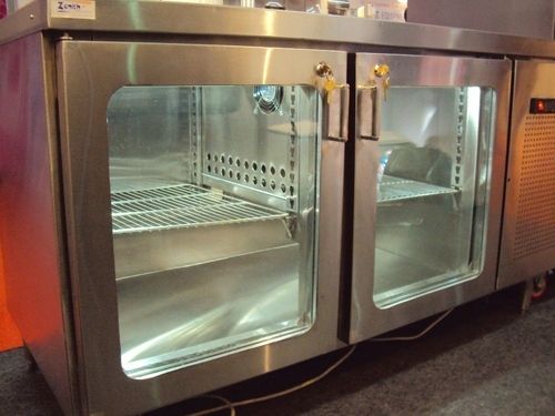 Restaurant Kitchen Equipment - Stainless Steel, Spacious Design for Bulk Food Storage | Energy Efficient, Low Maintenance, High Durability with Separate Compartments