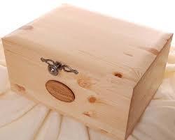 Small Pine Wood Box