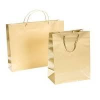 Black Hdpe Laminated Paper Bag