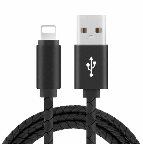 Leather Braided USB Cable