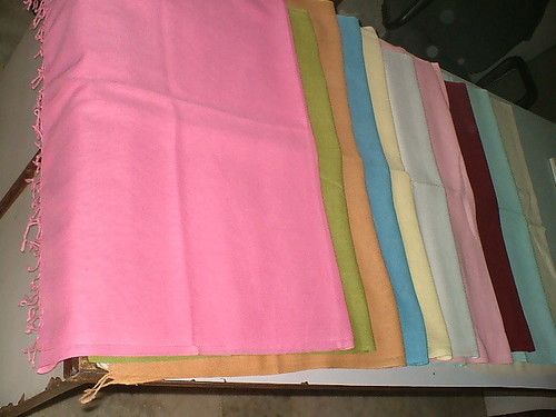 Plain Pashmina Shawls