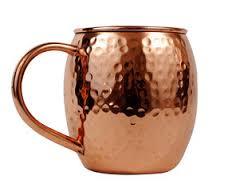 Round Copper Mugs