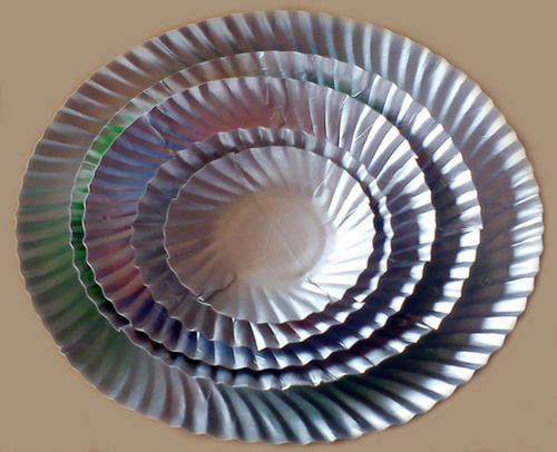 Silver Paper Plates