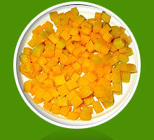 Frozen Pumpkin Dices