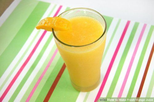 Tasty And Fresh Mango Juices