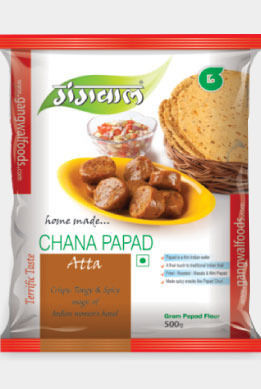 Chana Papad Atta