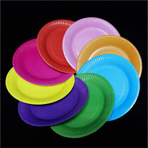 Colored Plastic Plates