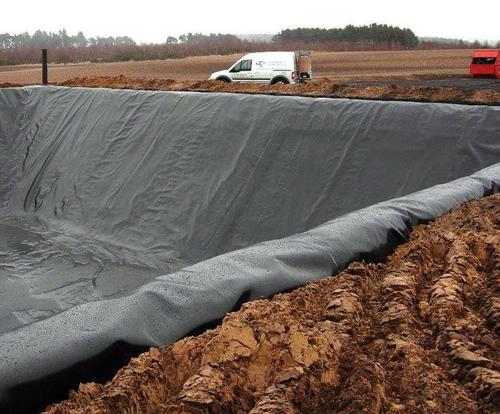 HDPE Geomembrane Sheets - Double-Surface Glossy and Rough Options | Excellent Impermeability, UV Resistance, and Mechanical Properties