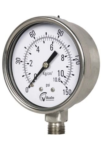 Industrial Heavy Duty Pressure Gauge Accuracy: +/- 1 % F.S.D.  %