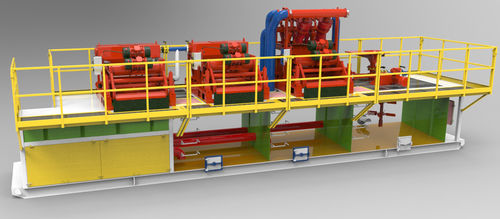 KES 1000gpm HDD Trenchless Mud Recycling System
