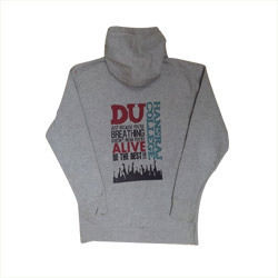 Grey Hooded T-Shirt