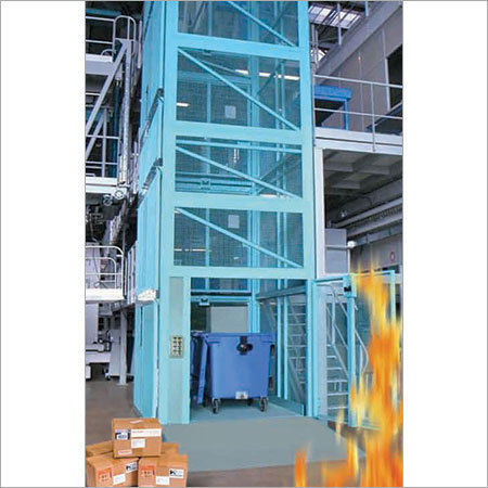 Flame Proof Goods Cum Passenger Lift