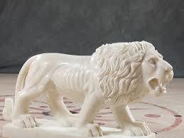 Handicraft Stone Lion Statues