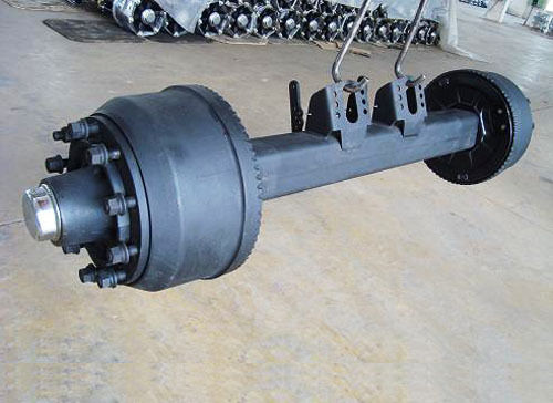 American type in-board break drum axles