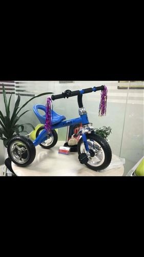 Baby Tricycle - EVA Wheels 12" Front & 10" Rear | Durable Powder Coated Frame, Ergonomic Design for Kids