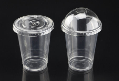 Disposable Plastic Glass 350ml With Lid