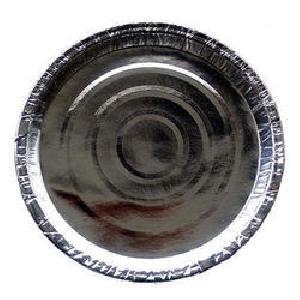 12" Silver Paper Plates