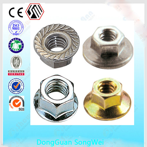 High Quality Flange Nuts By DongGuan SongWei Machinery&Metal Products Co., Ltd.