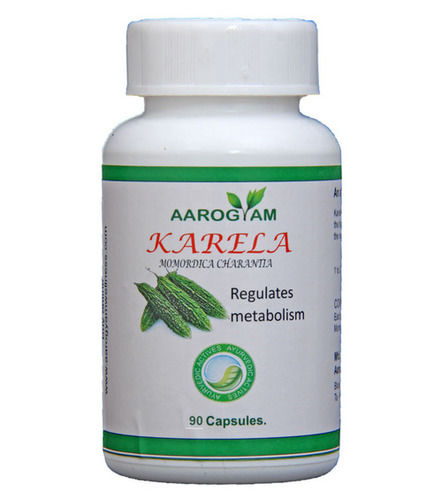 Aarogyam Karela Capsule  Capacity: 100 Ml Milliliter (Ml)