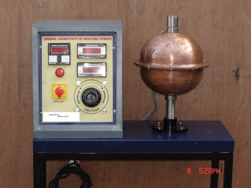 Thermal Conductivity Apparatus - Copper and Nichrome Design, Dual Sphere System with Digital Measurement Capabilities