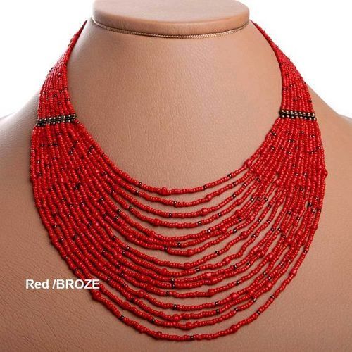 How to make a seed bead necklace DIY Tutorial
