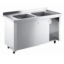 Stainless Steel Sink Unit - Durable Corrosion-Resistant Design | Easy to Use, Clean and Cost Efficient