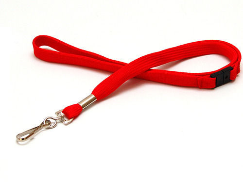 Tube Polyester Lanyard With Metal Swivel Hook