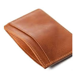 Leather Debit Credit Card Holder