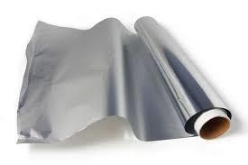 Silver Resistance Plain Aluminium Foil