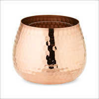 Copper Metal Votives Candle Holders