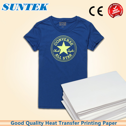 A4 T Shirt Heat Transfer Paper for 100% Cotton Fabric By Suntek Print Co. Ltd.