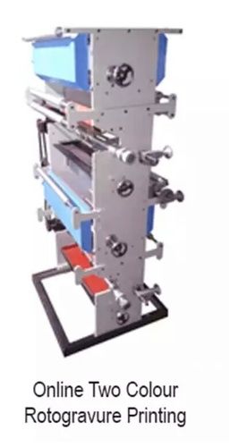 Online Two Colour Rotogravure Printing Machine