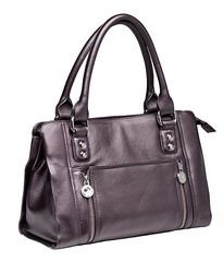 Canvas Ladies Leather Handbag