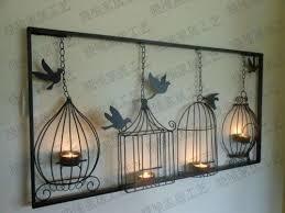 Wire Cage Candle Stands