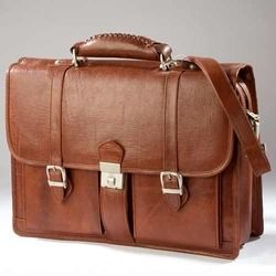 Fine Finish Leather Laptop Bags Gender: Men