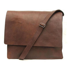 Leather Messenger Bag