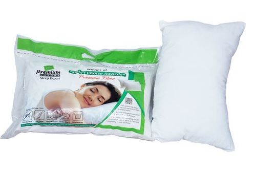 SleepExpert Pack of 4 Super Soft Premium Quality Bed/Sleeping Pillow (Size  17X26) (White)