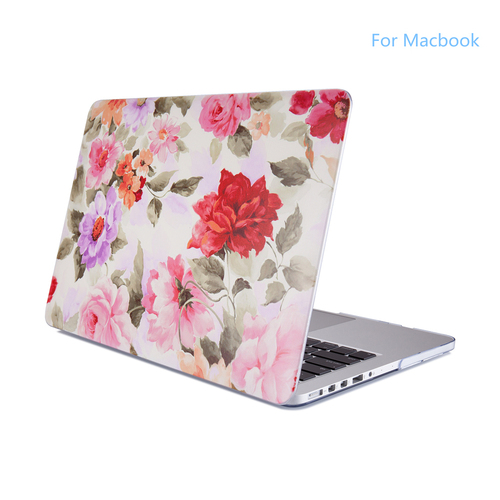 New Crystal Clear Rose Case For Macbook Air