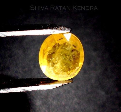 Pukhraj -Yellow Sapphire 2.09 carat (Laboratory Certified)