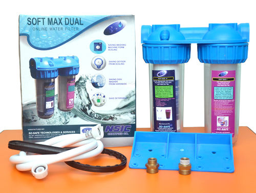 Plastic Soft Max Dual Water Filter