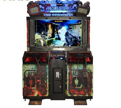 razing storm arcade machine