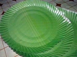 Paper Plate Banana Leaf