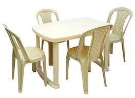 Plastic Dining Table (Neelkamal)