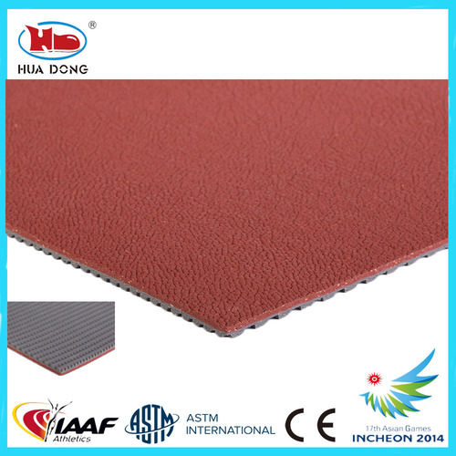 Waterproof Outdoor Rubber Flooring For Gym/Stadium Surface