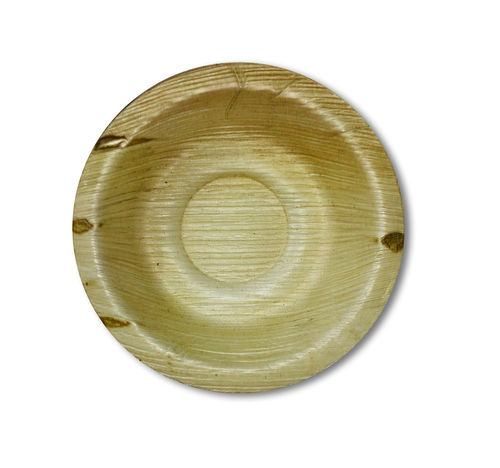 Areca Leaf Plates - Biodegradable Material, Perfect for Festive Occasions | Durable, Eco-Friendly Design, Accurate Dimensions