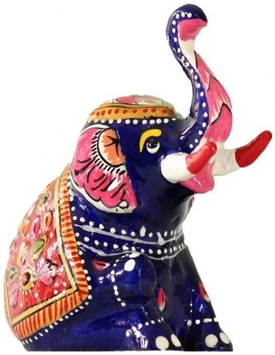 Metal Meenakari Appu Haathi