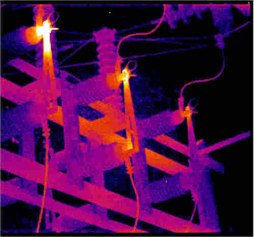 On Line Thermograph Scanning Service Worm Gears