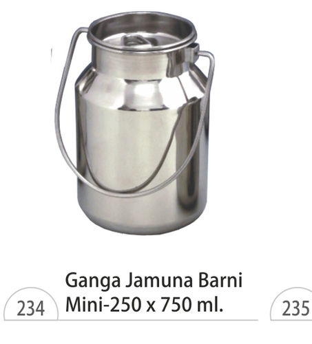 Stainless Steel Milk Cans