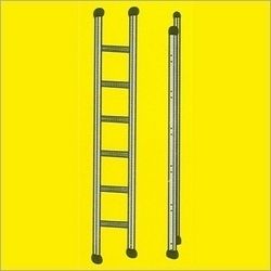 Aluminium Collapsible Ladder - 5 To 20ft, Heavy Pipe 11/2" Diameter, 150 Kgs Load Capacity, Non-slippery Rubber Feet